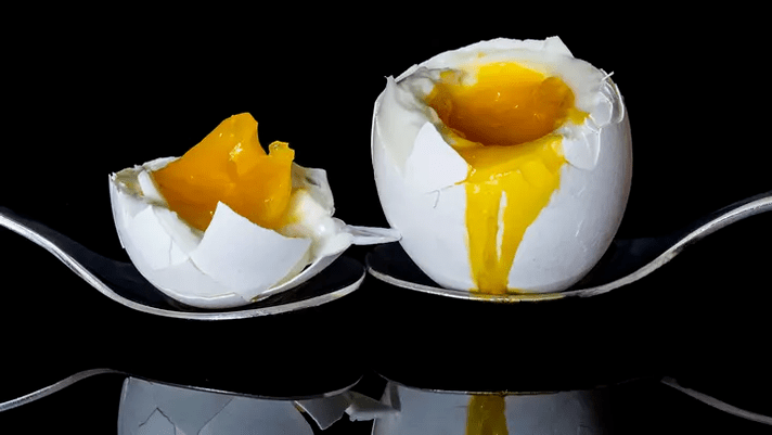 soft-boiled egg on a diet